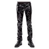 Men SHINY Pant Five Pocket Pant SHINY VINYL Punk EMO PVC Pants Rocker Men Gothic Pant